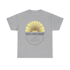 Faith & Doubt Unisex Heavy Cotton Tee