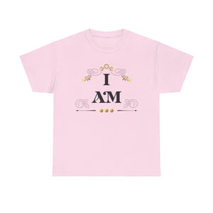 I AM Unisex Heavy Cotton Tee