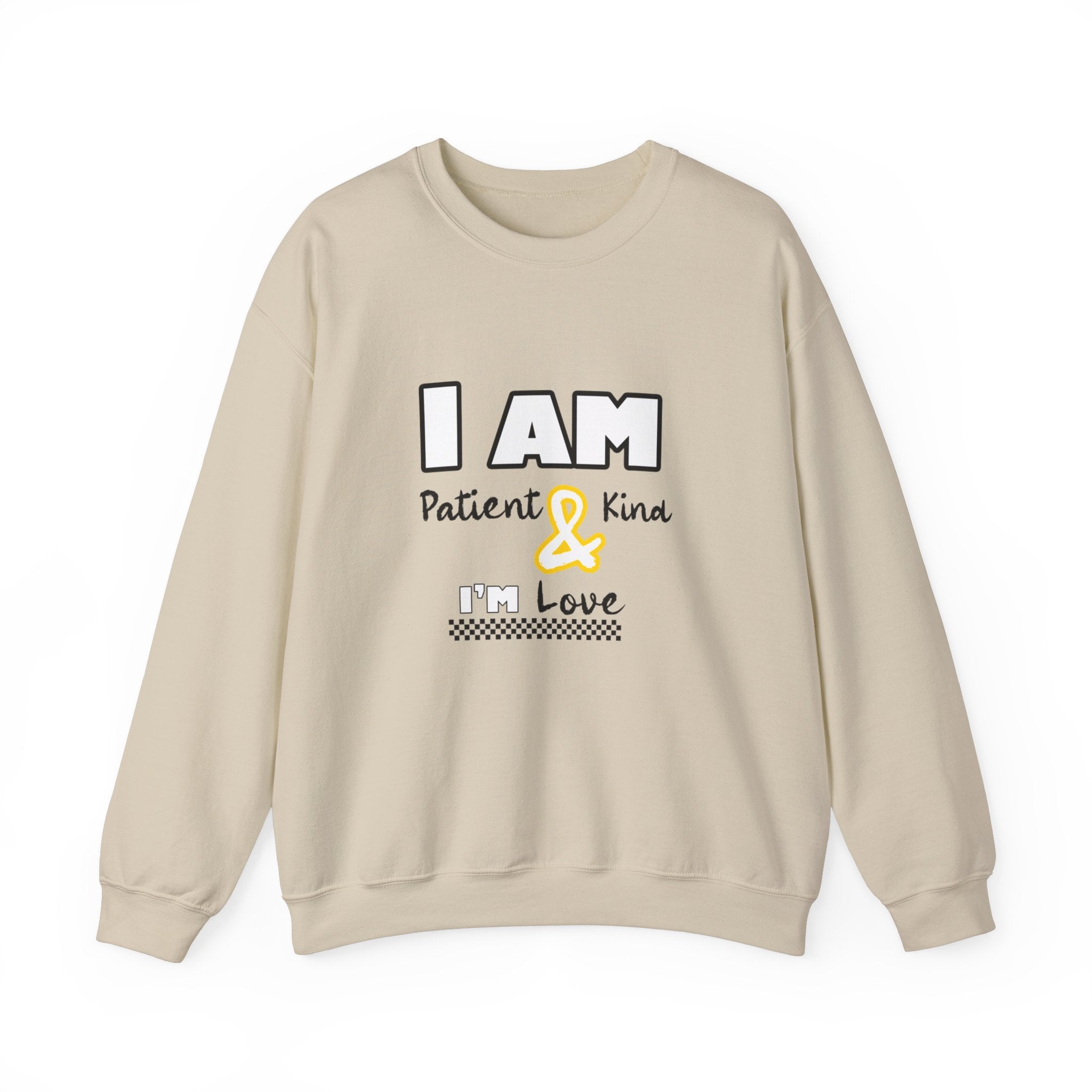 I Am Patient Unisex Heavy Blend™ Crewneck Sweatshirt