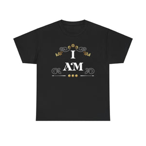 I AM Unisex Heavy Cotton Tee