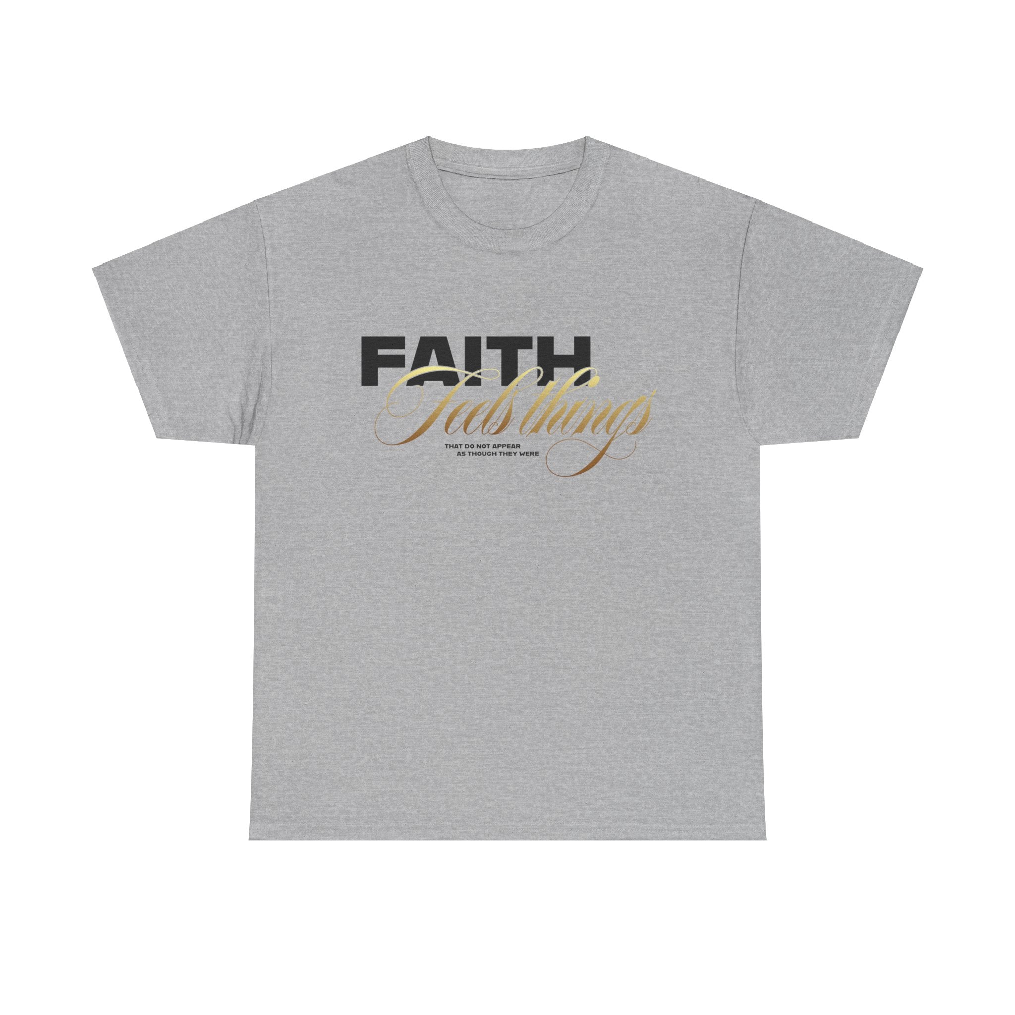 Faith Unisex Heavy Cotton Tee