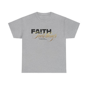 Faith Unisex Heavy Cotton Tee