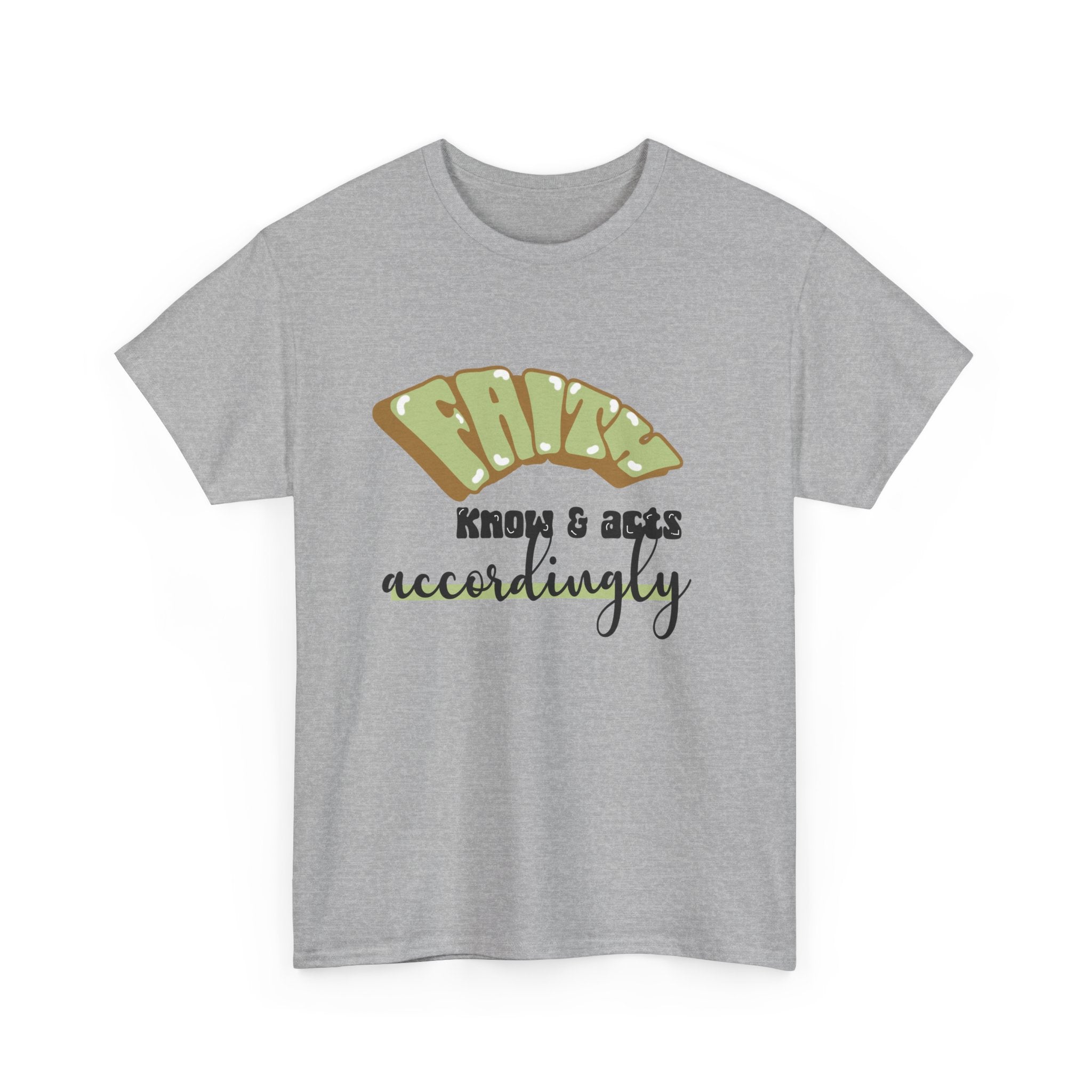 Faith Unisex Heavy Cotton Tee