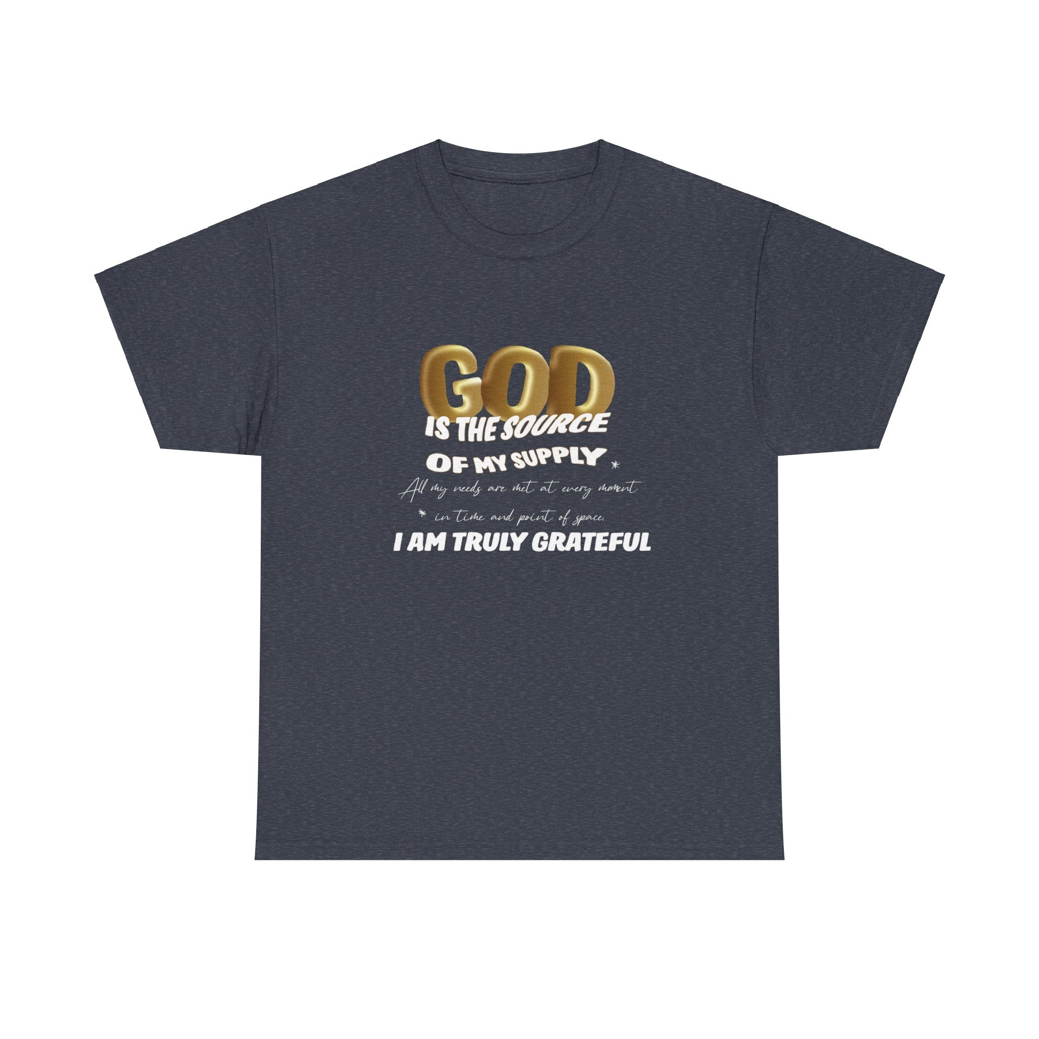 GOD is the source Unisex Heavy Cotton Tee