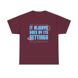 It Always Goes Unisex Heavy Cotton Tee