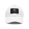 I am Not Proud Dad Hat with Leather Patch (Rectangle)