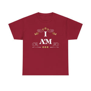 I AM Unisex Heavy Cotton Tee