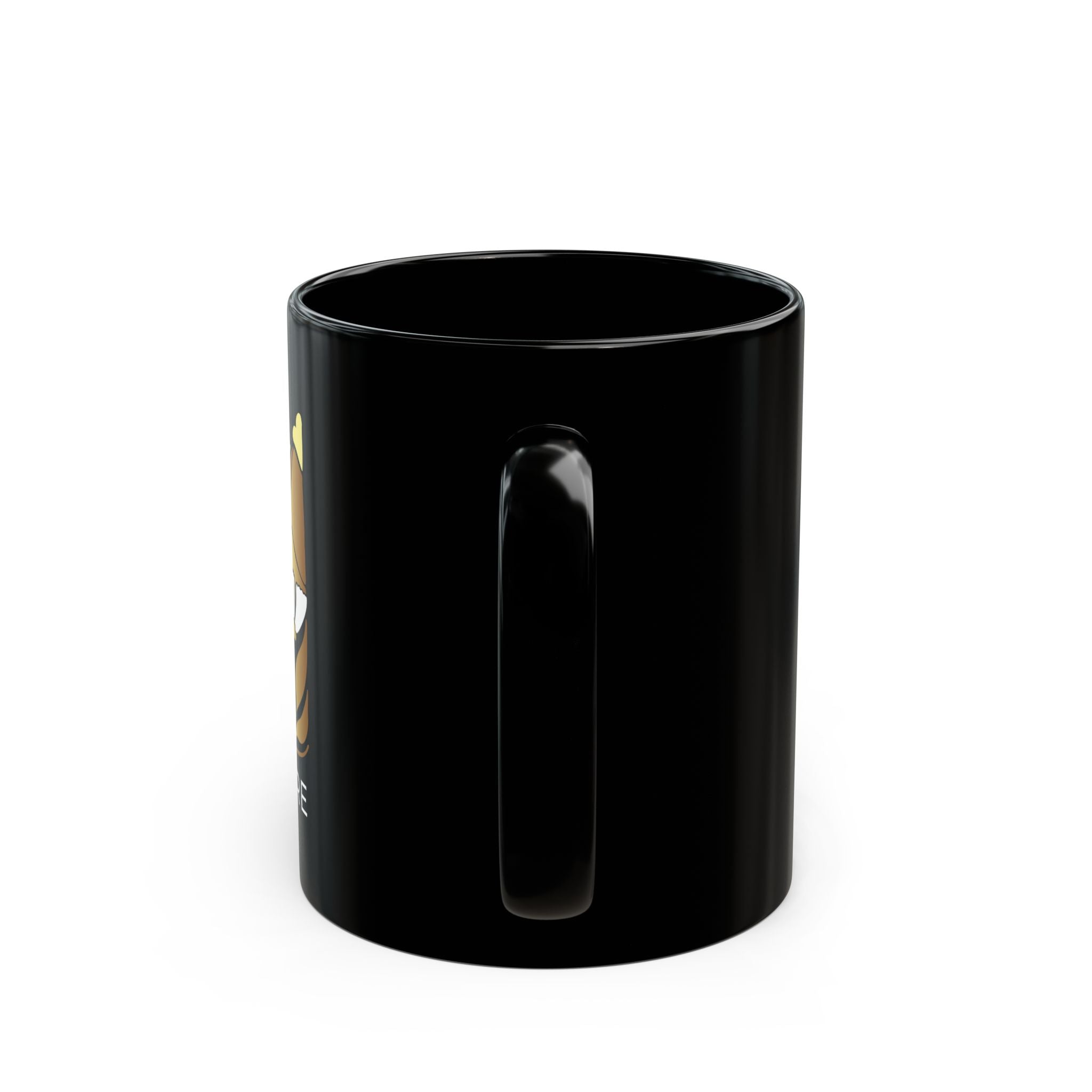 TBM STORE Black Mug with Elegant Gold TBM Design – Stylish and Durable