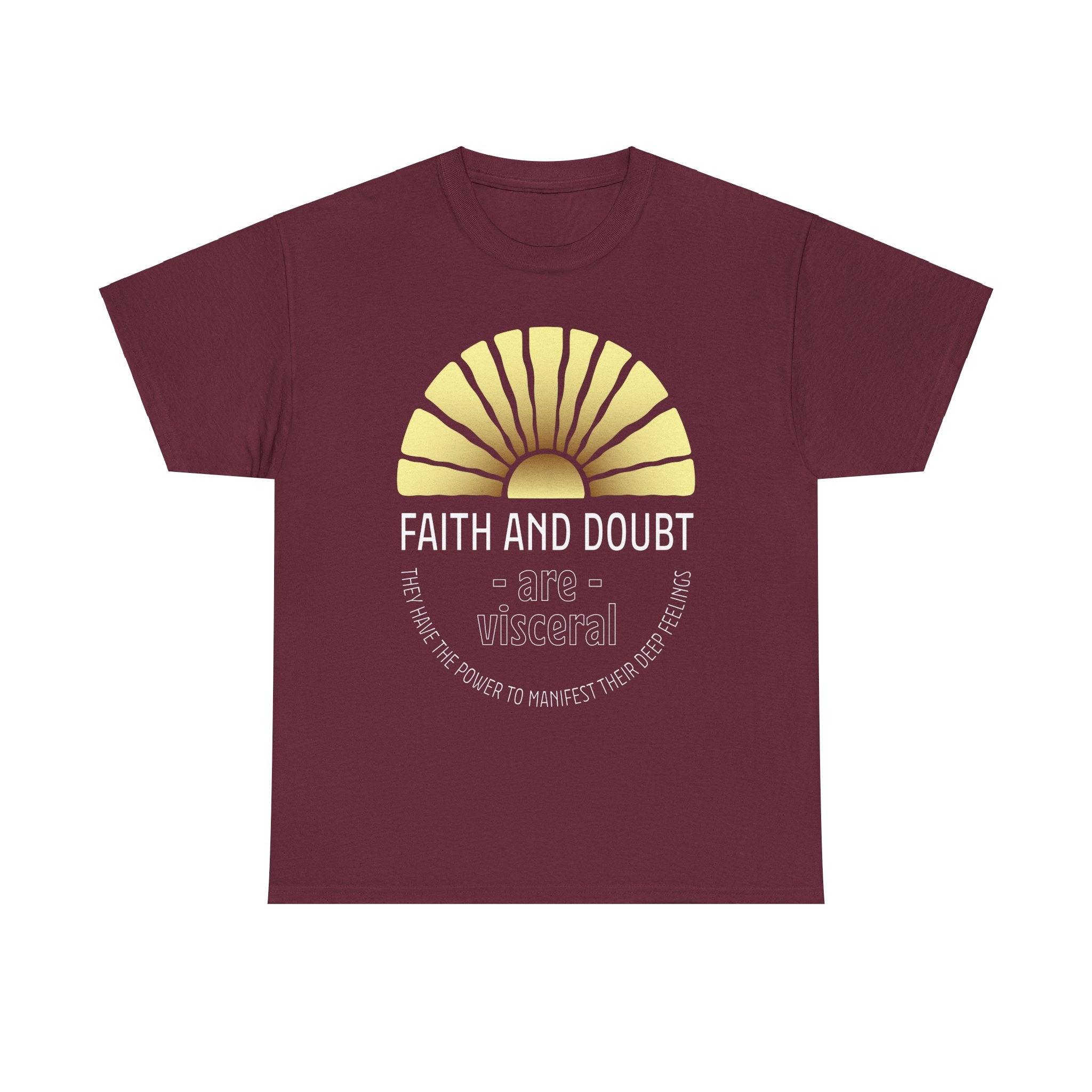 Faith & Doubt Unisex Heavy Cotton Tee
