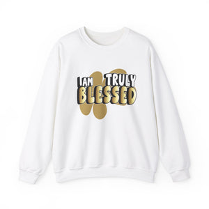 I am truly Blessed Unisex Heavy Blend™ Crewneck Sweatshirt