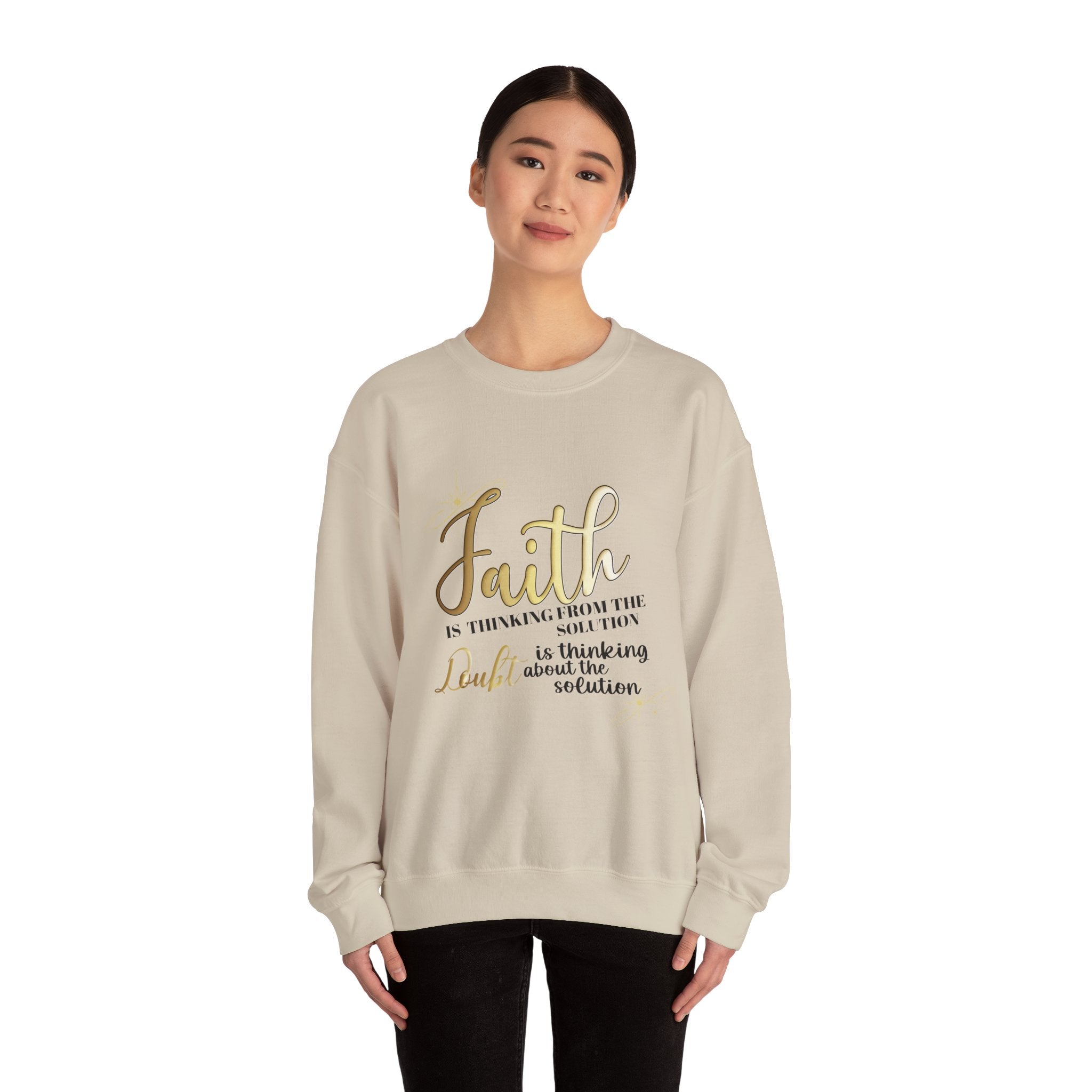 Faith Unisex Heavy Blend™ Crewneck Sweatshirt