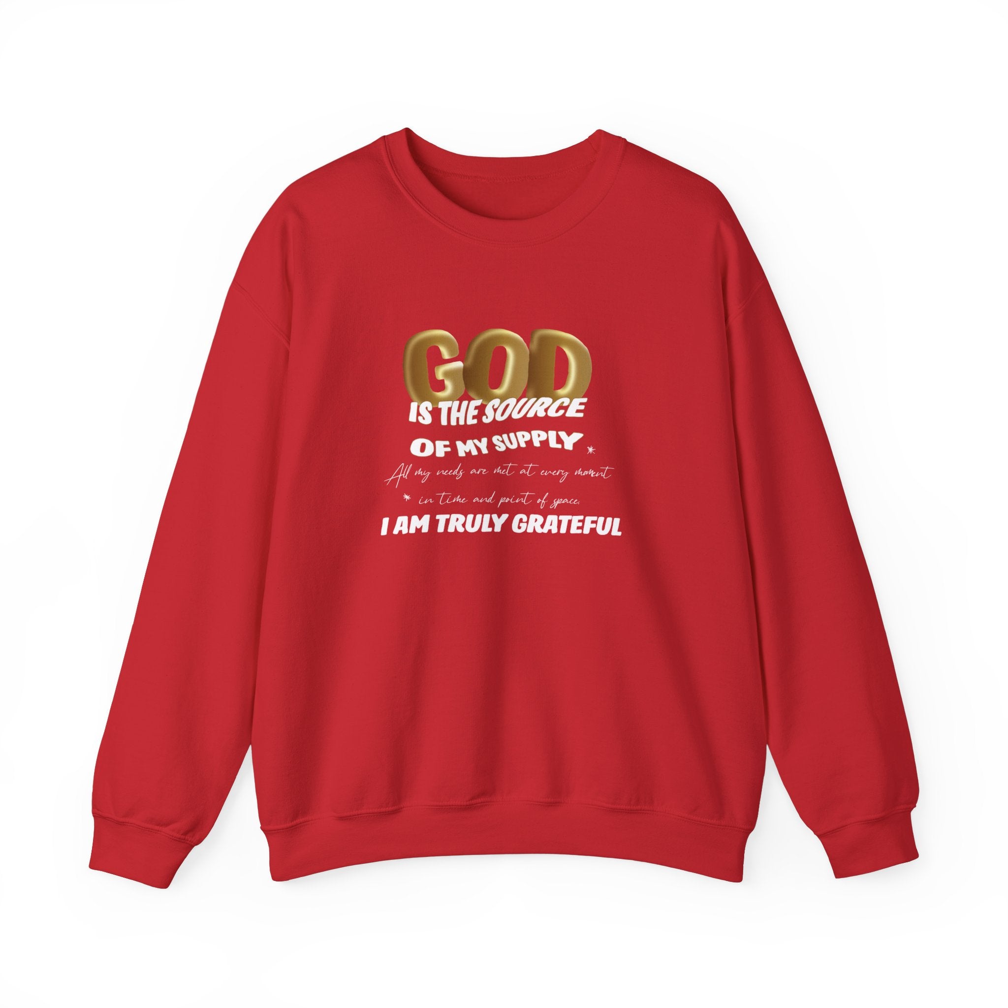GOD is the Source Unisex Heavy Blend™ Crewneck Sweatshirt