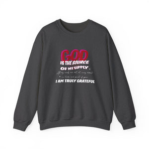 GOD is the Source Unisex Heavy Blend™ Crewneck Sweatshirt