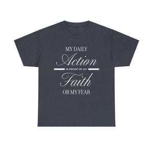 My Daily Action Unisex Heavy Cotton Tee