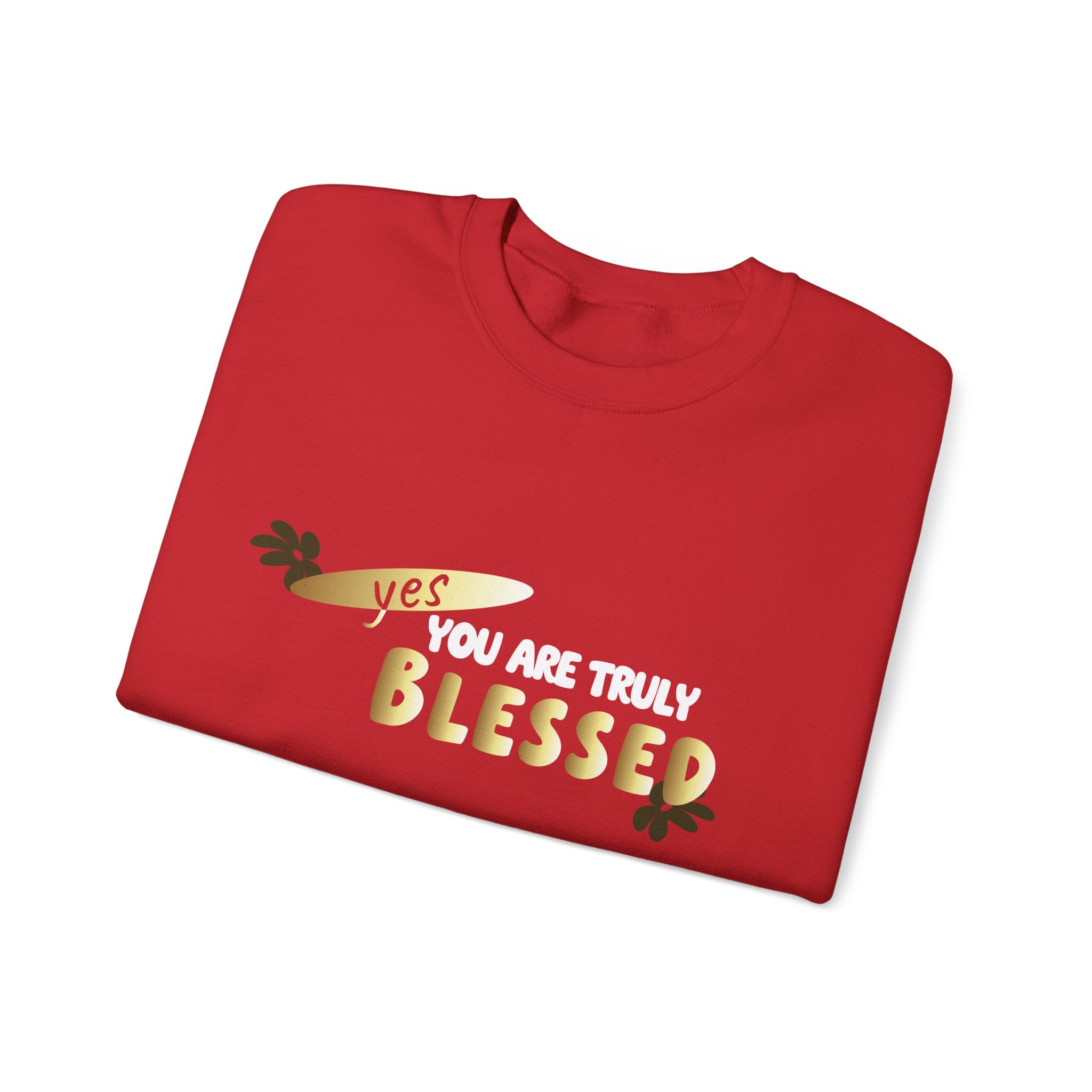 You Are Truly Blessed Unisex Heavy Blend™ Crewneck Sweatshirt