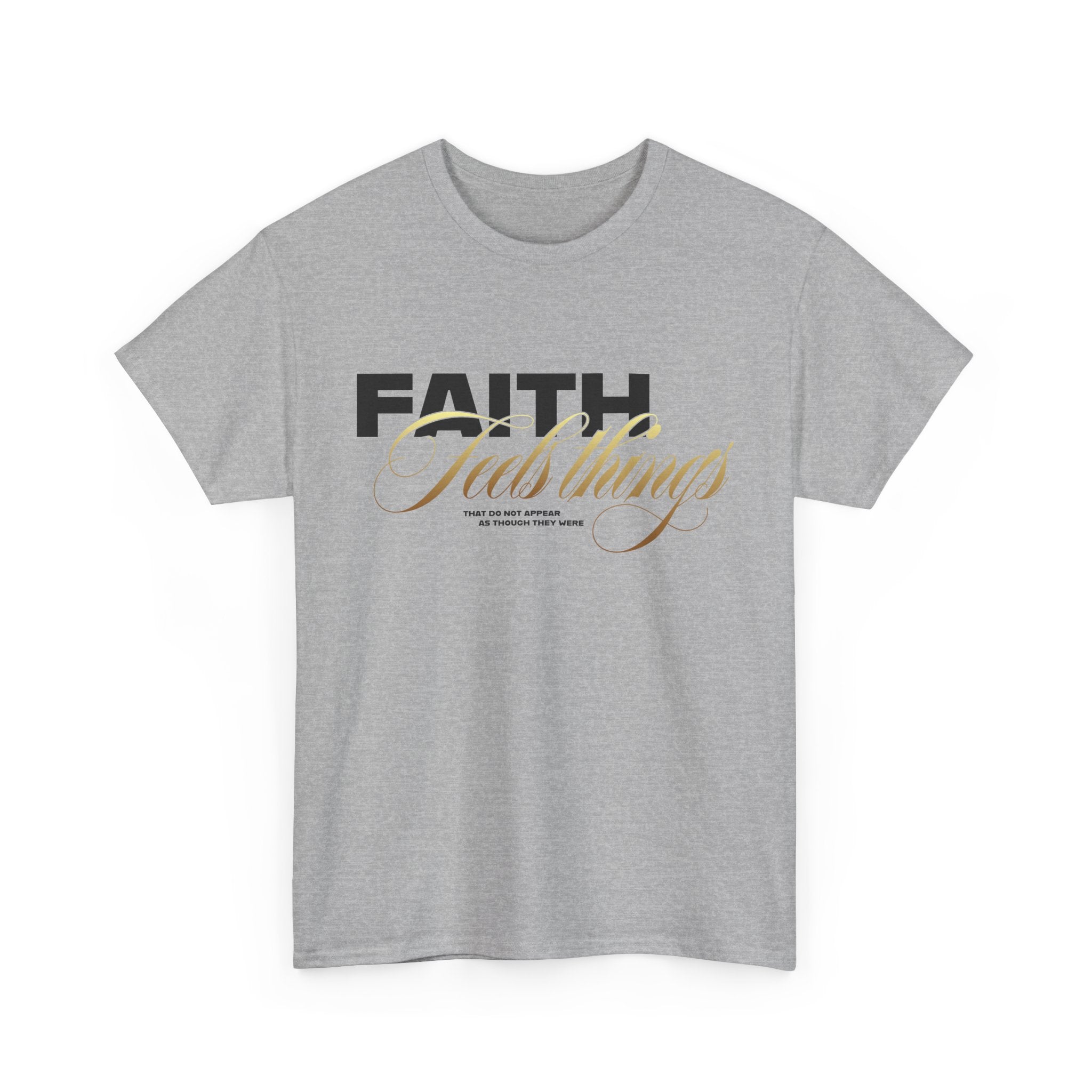 Faith Unisex Heavy Cotton Tee