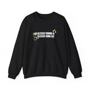 I Am Blessed Coming in Unisex Heavy Blend™ Crewneck Sweatshirt