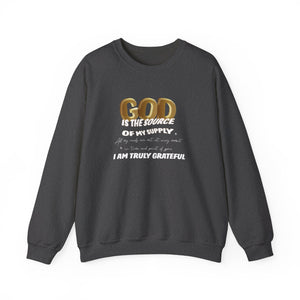 GOD is the Source Unisex Heavy Blend™ Crewneck Sweatshirt