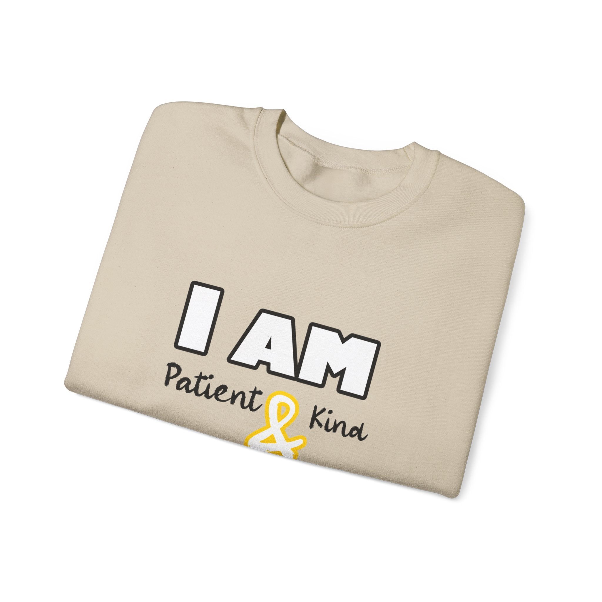 I Am Patient Unisex Heavy Blend™ Crewneck Sweatshirt