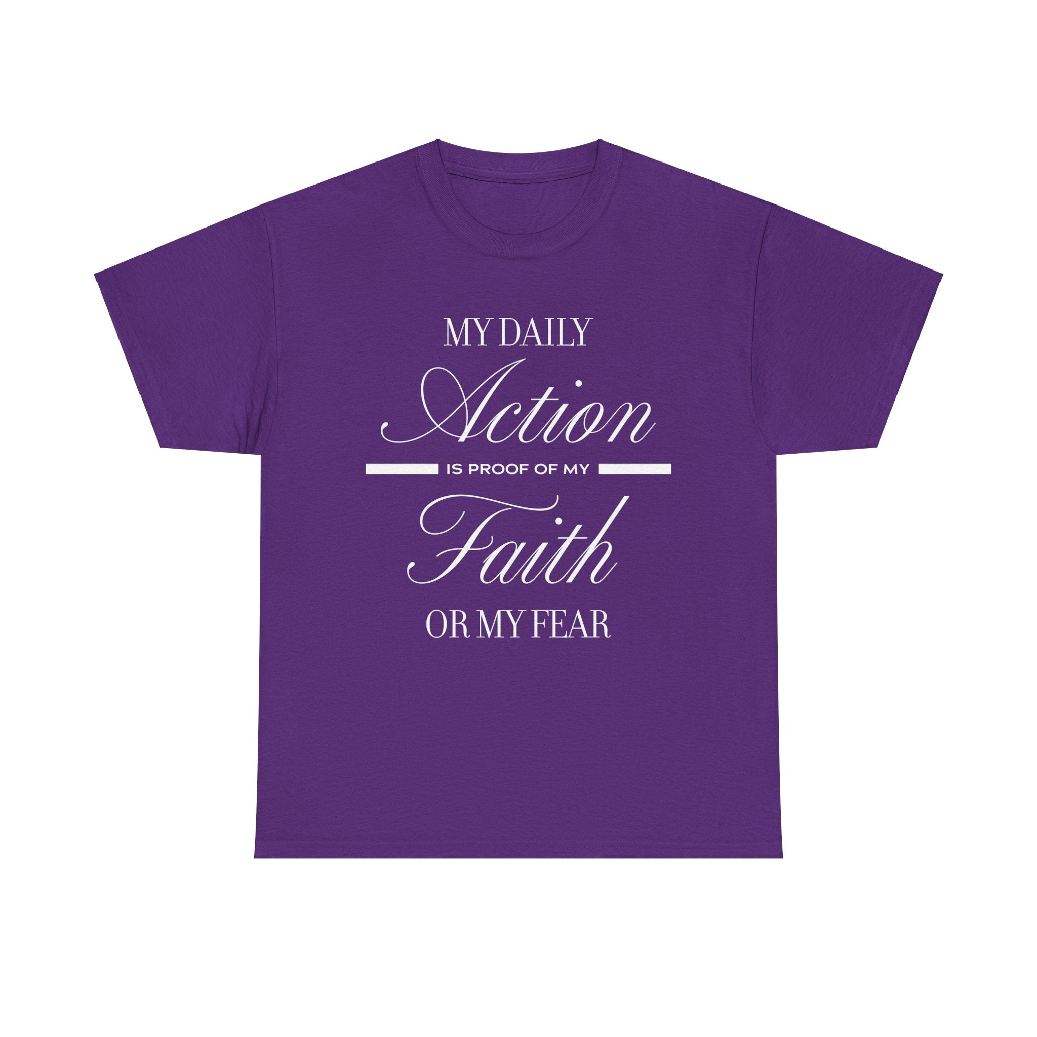 My Daily Action Unisex Heavy Cotton Tee