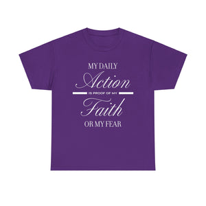 My Daily Action Unisex Heavy Cotton Tee