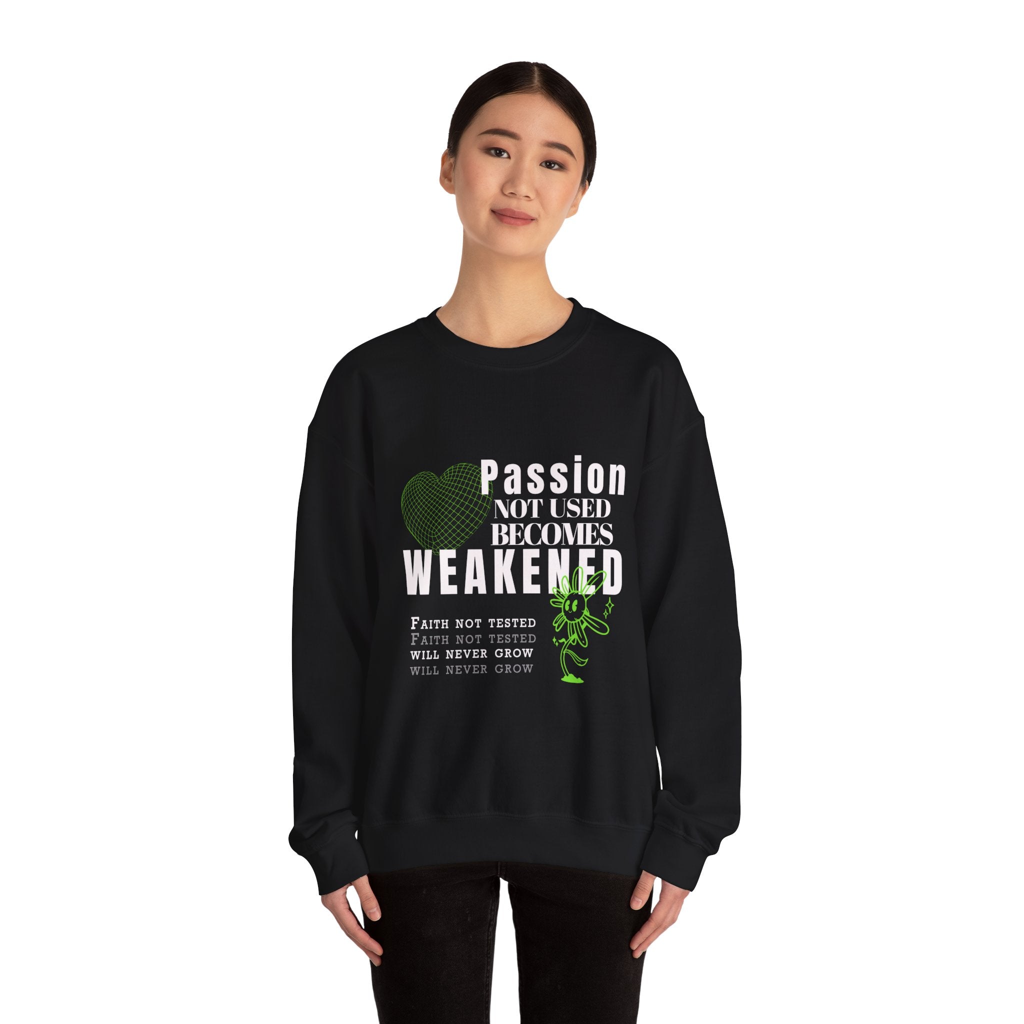 Passion Not Used Unisex Heavy Blend™ Crewneck Sweatshirt
