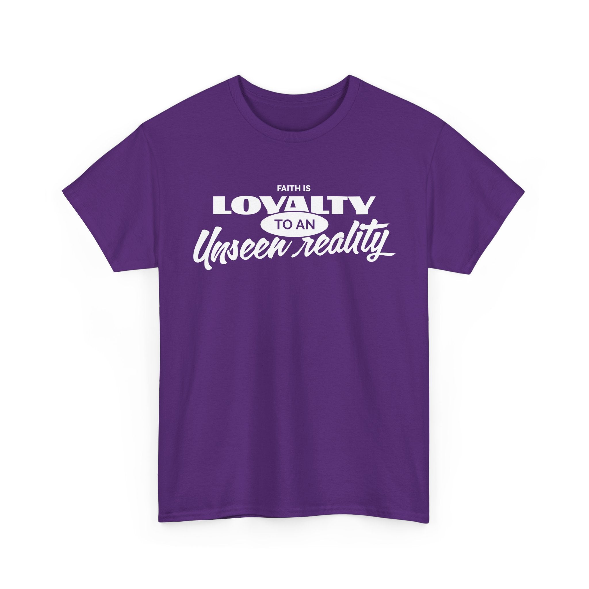 Loyalty to An Unisex Heavy Cotton Tee