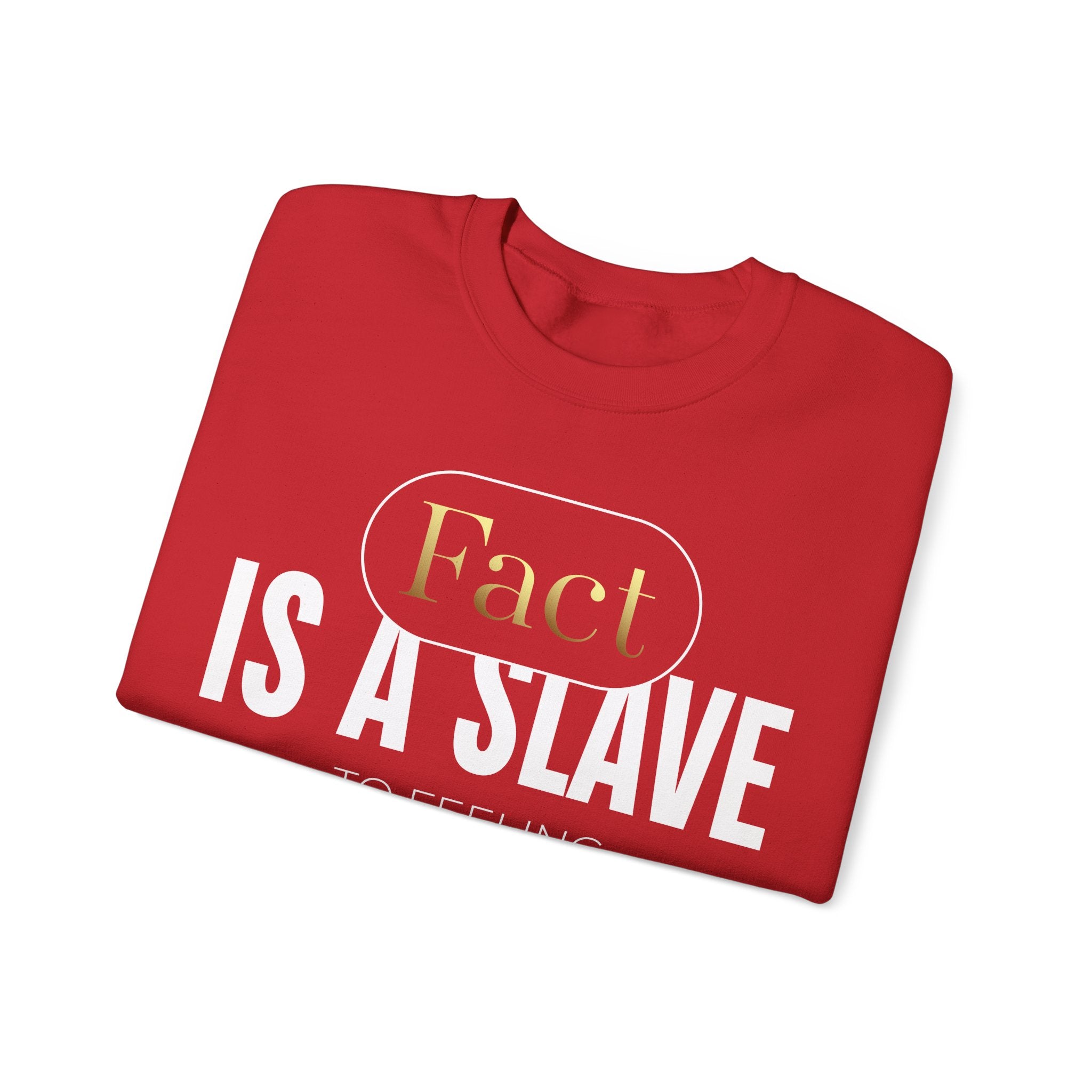 Fact Is A Slave Unisex Heavy Blend™ Crewneck Sweatshirt
