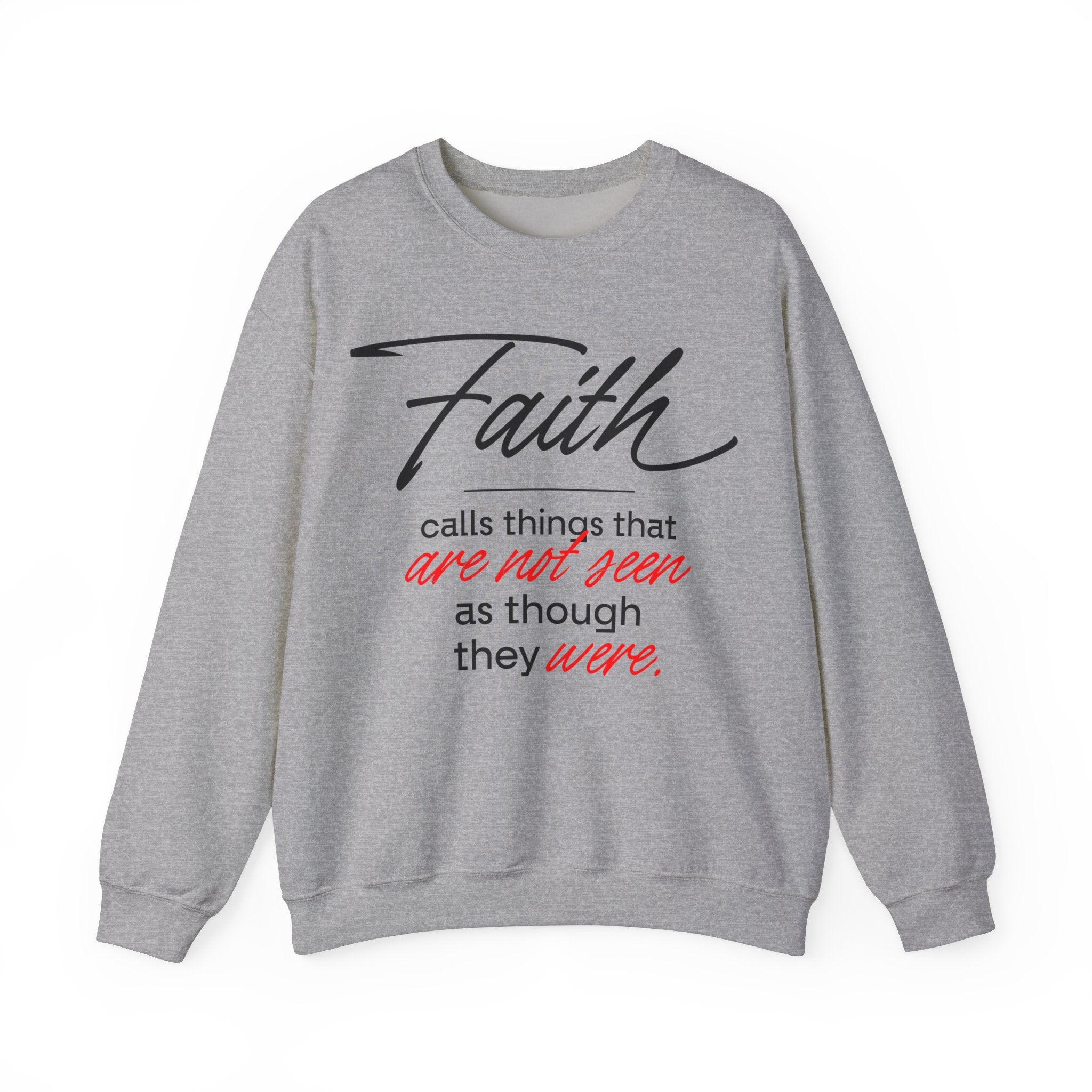 Faith Unisex Heavy Blend™ Crewneck Sweatshirt