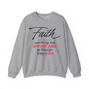 Faith Unisex Heavy Blend™ Crewneck Sweatshirt