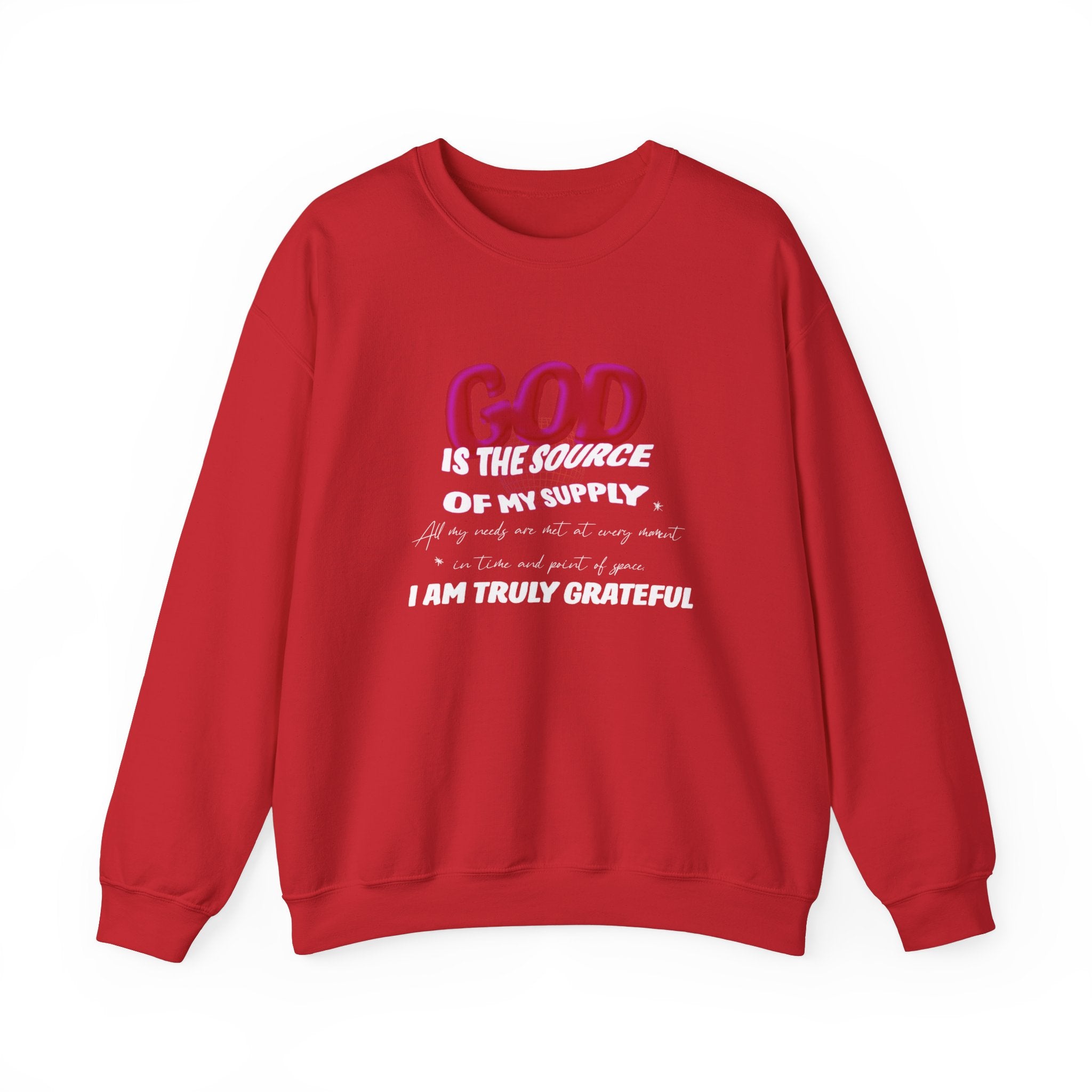 GOD is the Source Unisex Heavy Blend™ Crewneck Sweatshirt