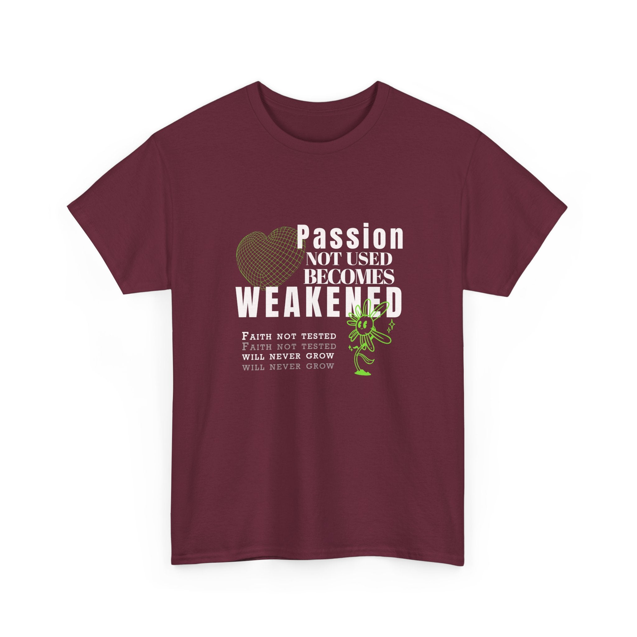 Passion Not Used Unisex Heavy Cotton Tee