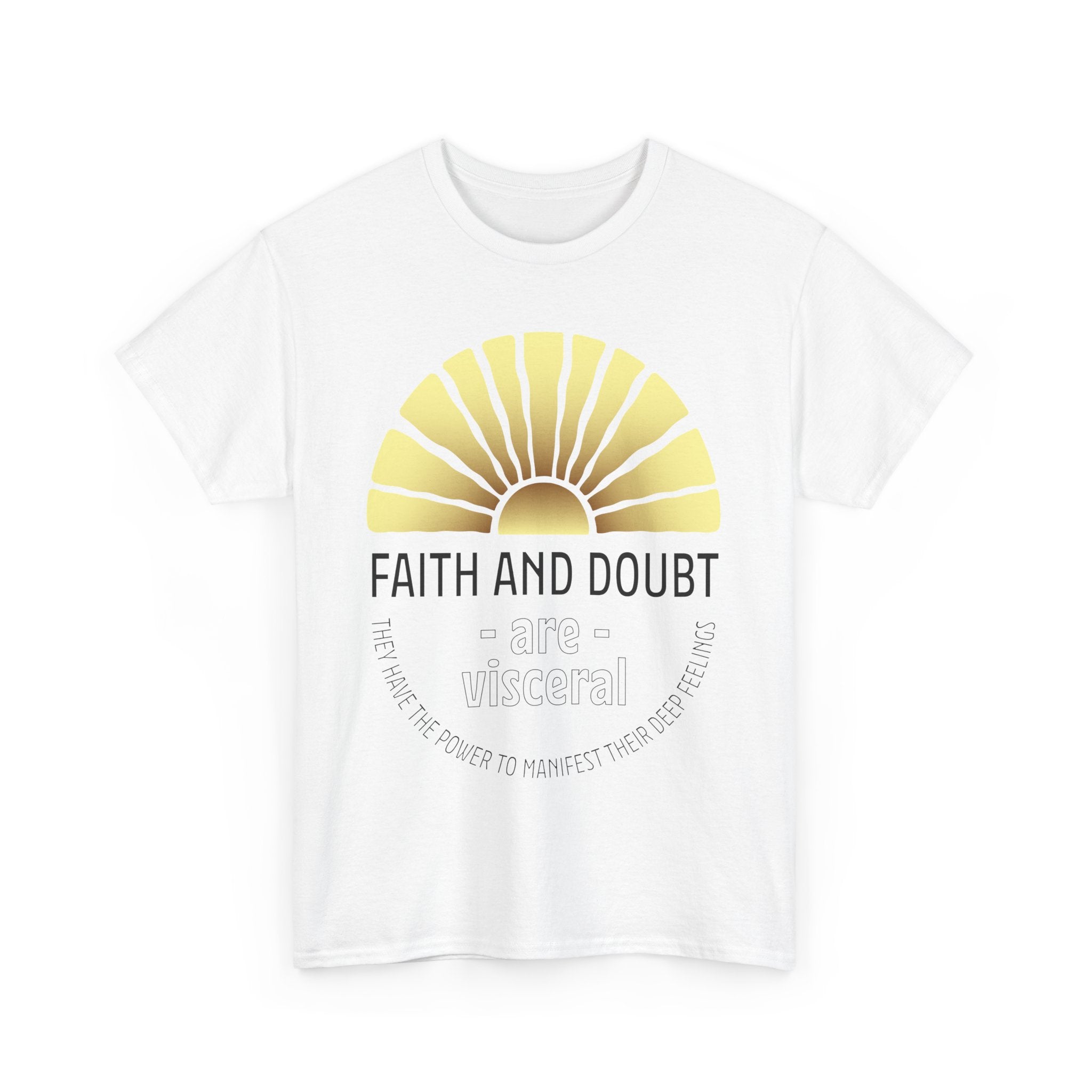 Faith & Doubt Unisex Heavy Cotton Tee