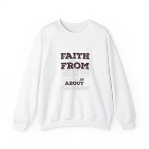 Faith From Unisex Heavy Blend™ Crewneck Sweatshirt