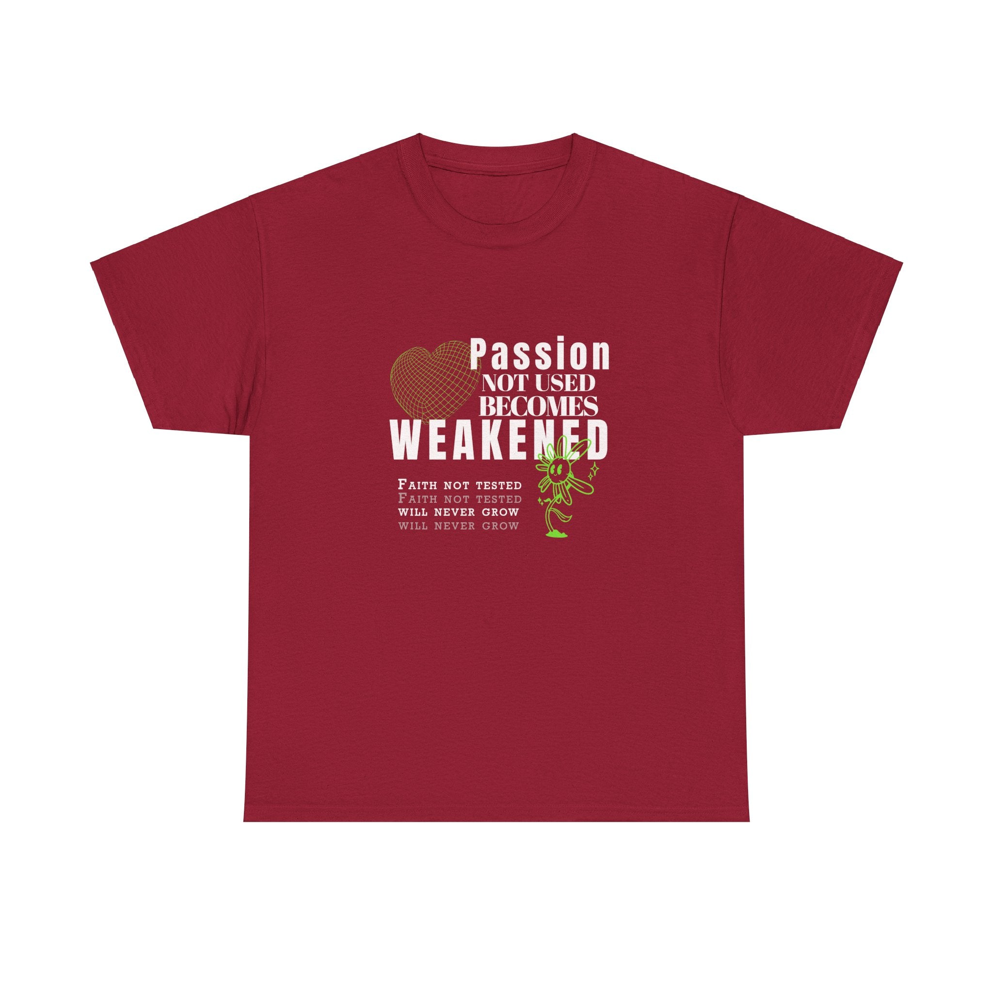 Passion Not Used Unisex Heavy Cotton Tee