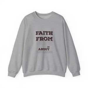 Faith From Unisex Heavy Blend™ Crewneck Sweatshirt