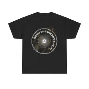 I keep No Records Unisex Heavy Cotton Tee