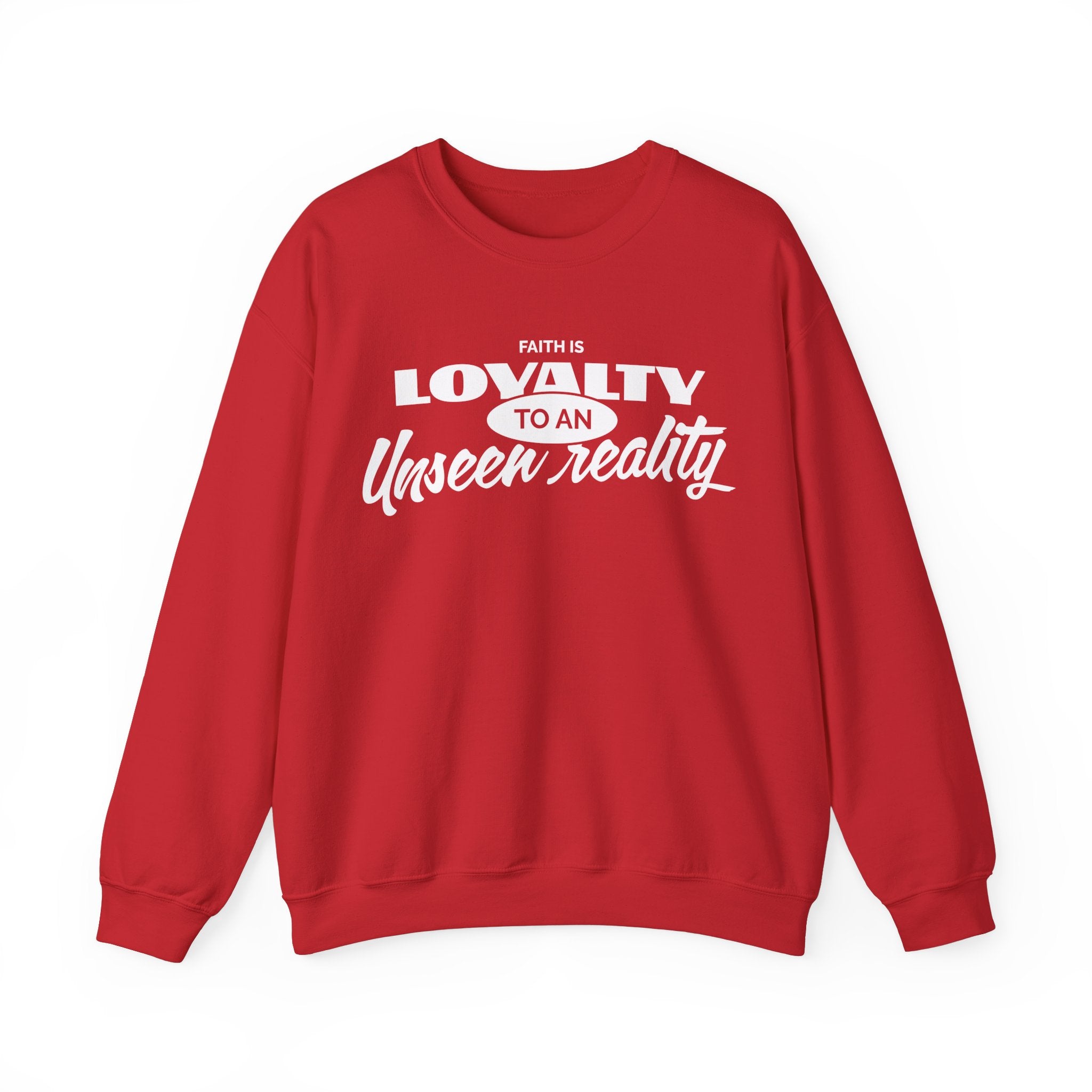 Loyalty To An Unisex Heavy Blend™ Crewneck Sweatshirt