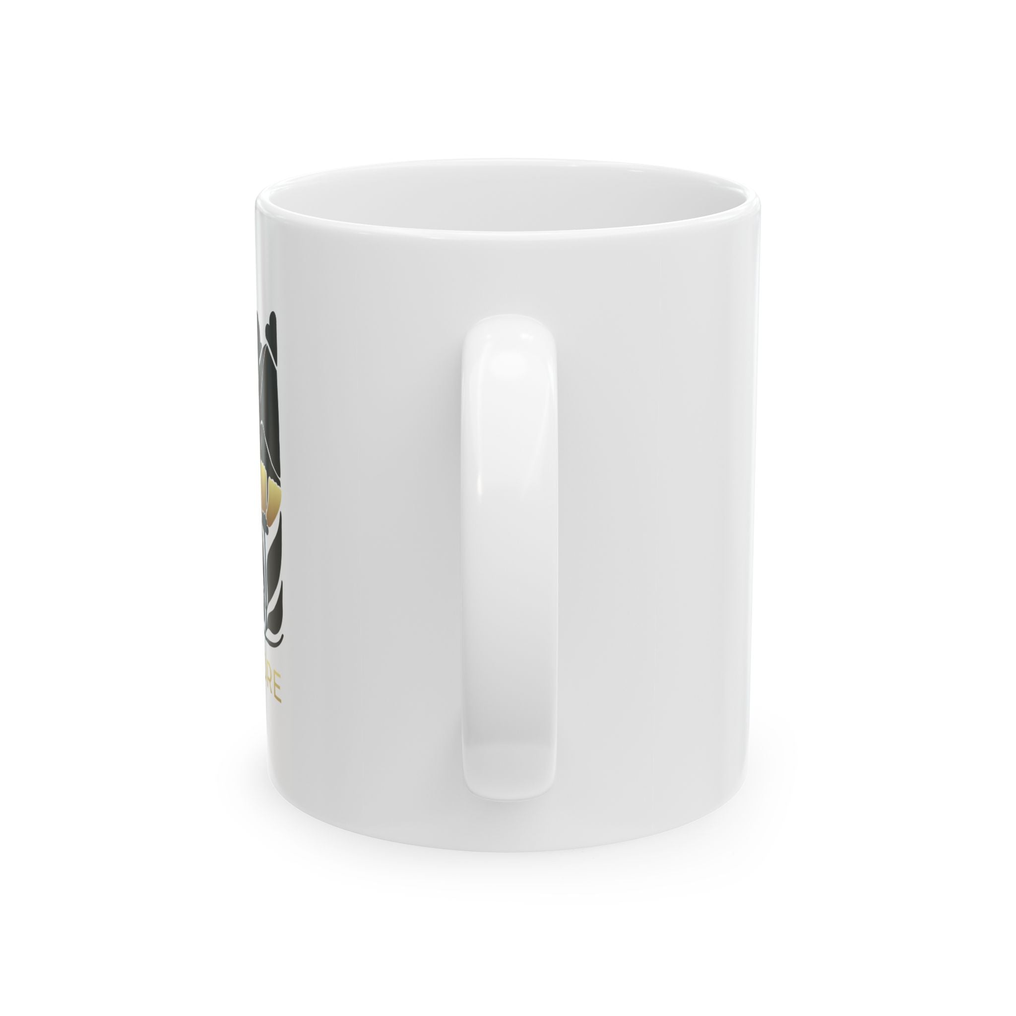Mug TBM Store Golden Color Design