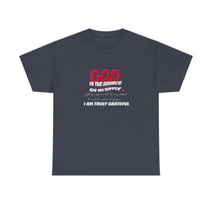 GOD is the Source Unisex Heavy Cotton Tee
