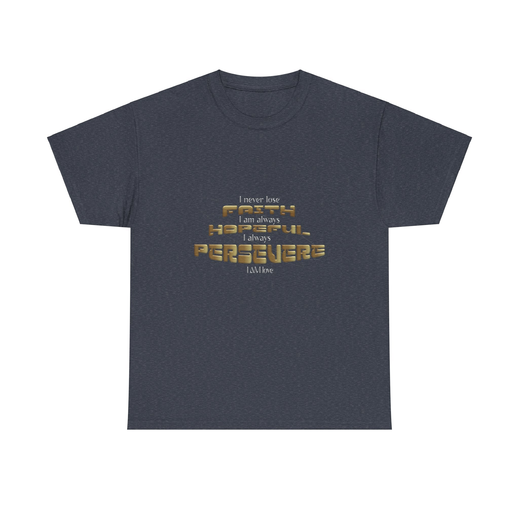 Faith Hopeful Unisex Heavy Cotton Tee