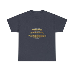 Faith Hopeful Unisex Heavy Cotton Tee