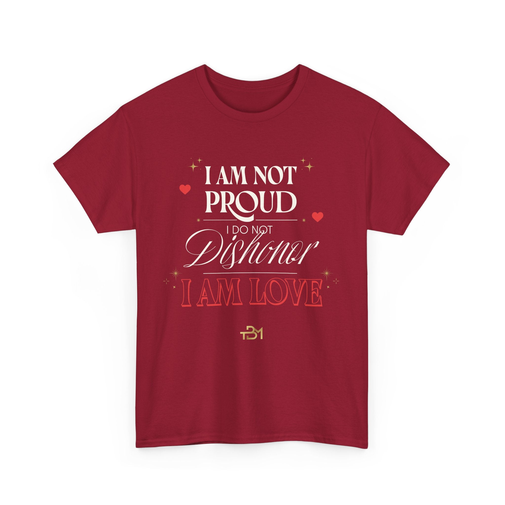 I Am Not Proud Unisex Heavy Cotton Tee
