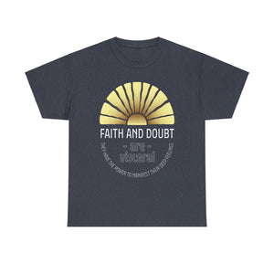 Faith & Doubt Unisex Heavy Cotton Tee