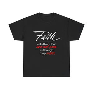 Faith Calls thing Unisex Heavy Cotton Tee