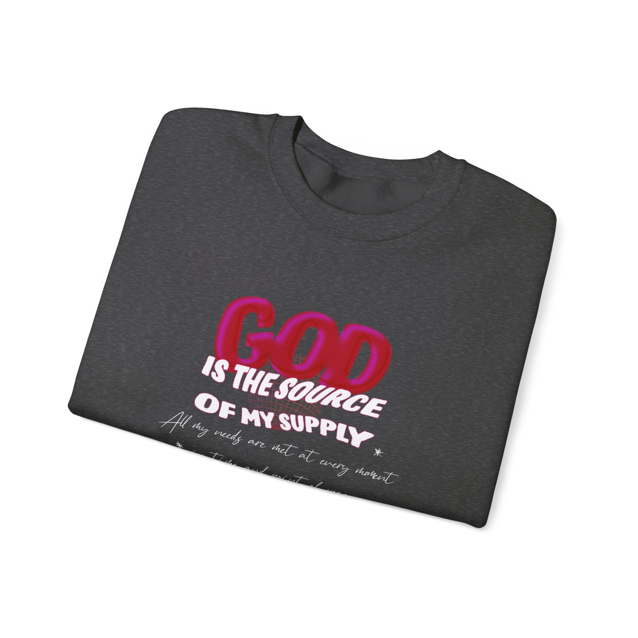 GOD is the Source Unisex Heavy Blend™ Crewneck Sweatshirt
