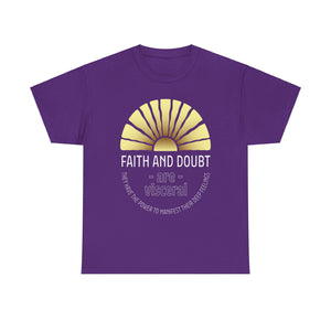 Faith & Doubt Unisex Heavy Cotton Tee