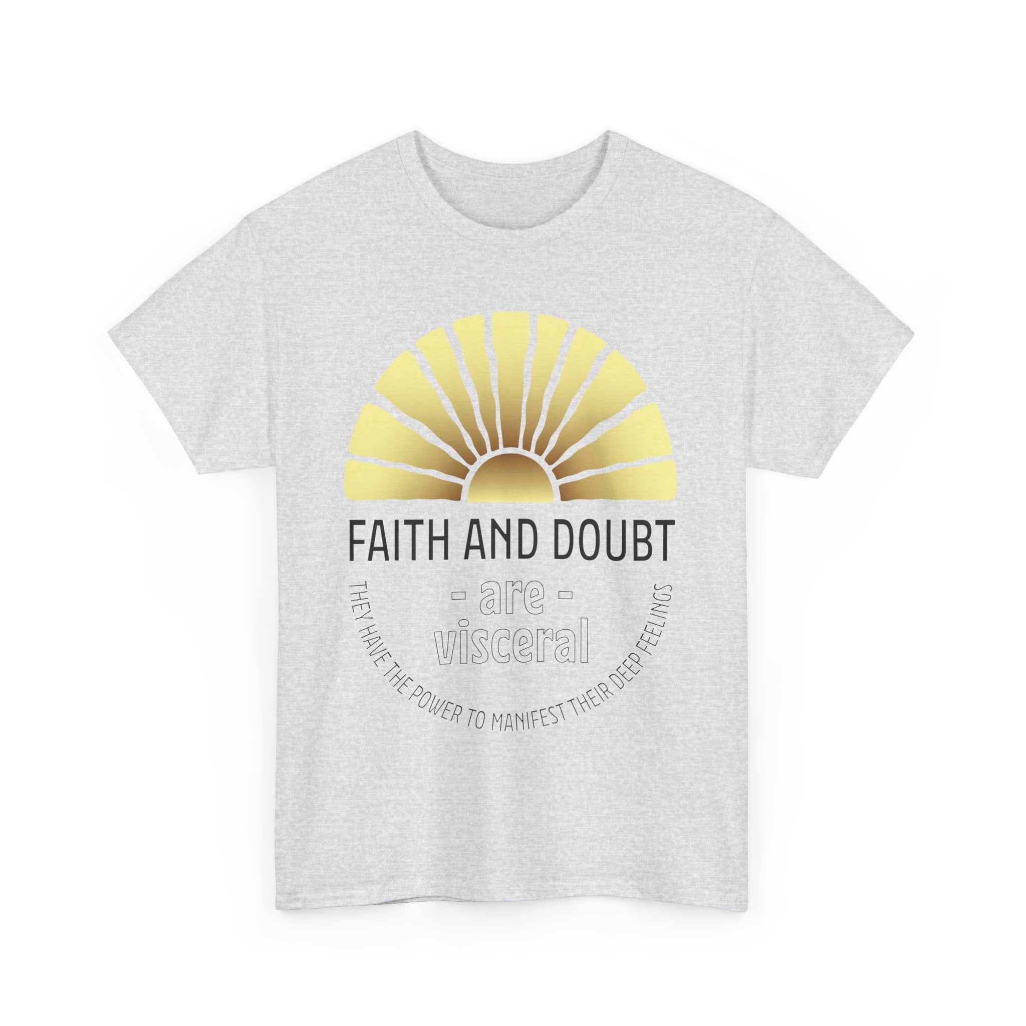 Faith & Doubt Unisex Heavy Cotton Tee