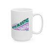 Ceramic Mug — "I Am Not Happy With Injustice. I Rejoice With the Truth." Inspirational Quote Printify