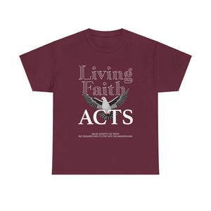 Living Faith Unisex Heavy Cotton Tee